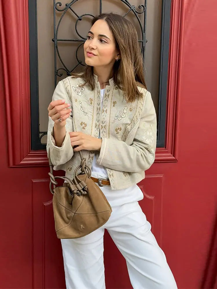 SELÈNE★STAR | Chaqueta bordada selène
