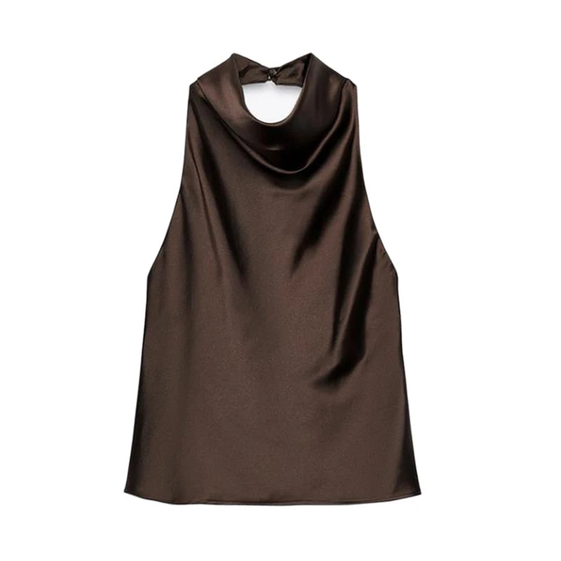 SELÈNE★STAR | Top de cuello halter Star