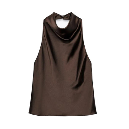SELÈNE★STAR | Top de cuello halter Star