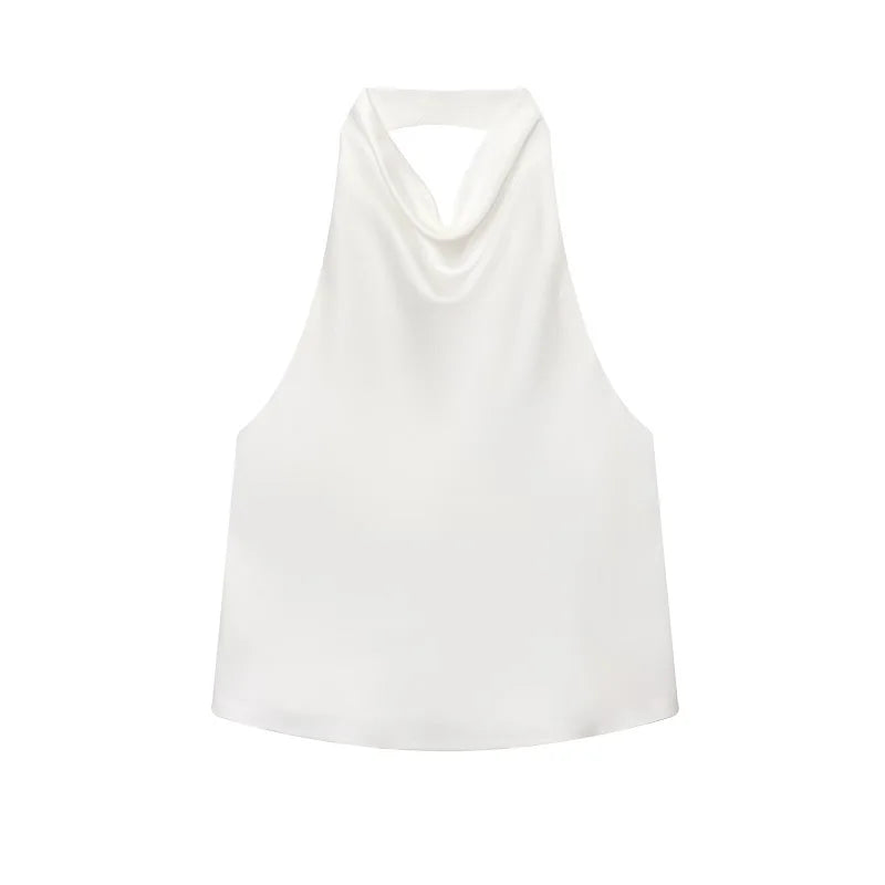 SELÈNE★STAR | Top de cuello halter Star