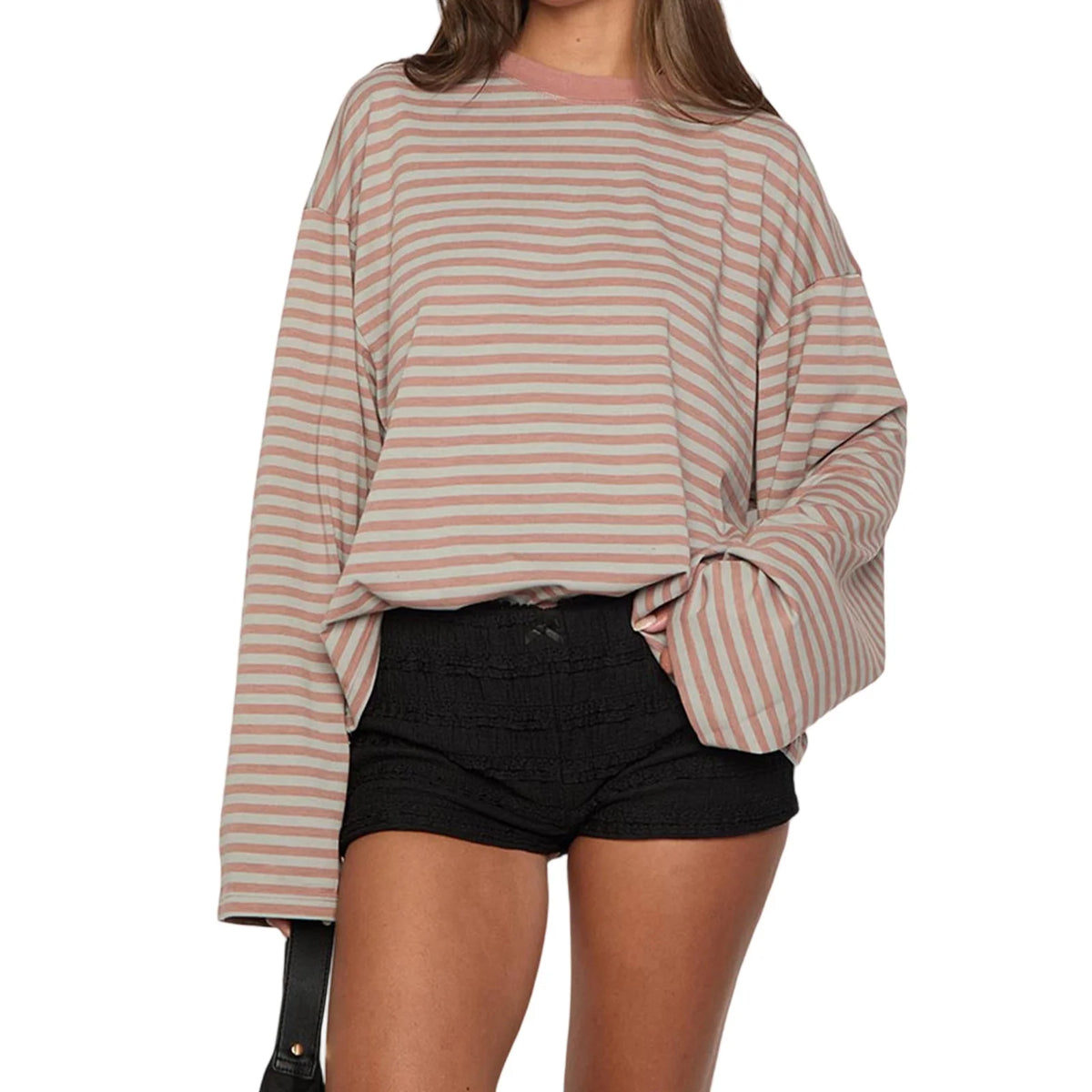 SELÈNE★STAR | Camiseta mangas largas rayas