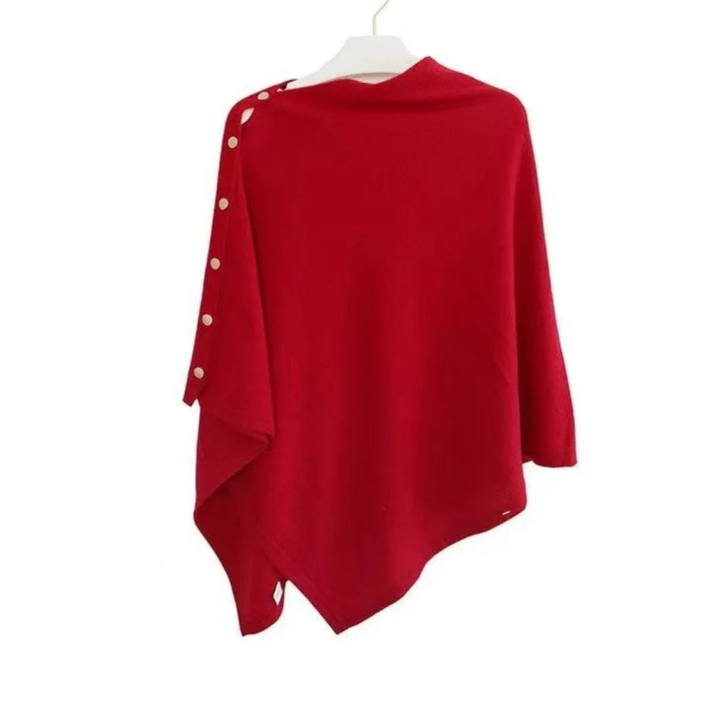 SELÈNE★STAR | Poncho con botones