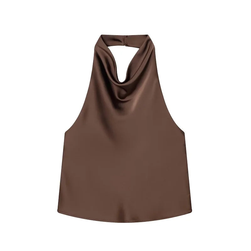 SELÈNE★STAR | Top de cuello halter Star