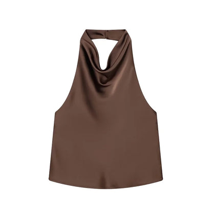 SELÈNE★STAR | Top de cuello halter Star