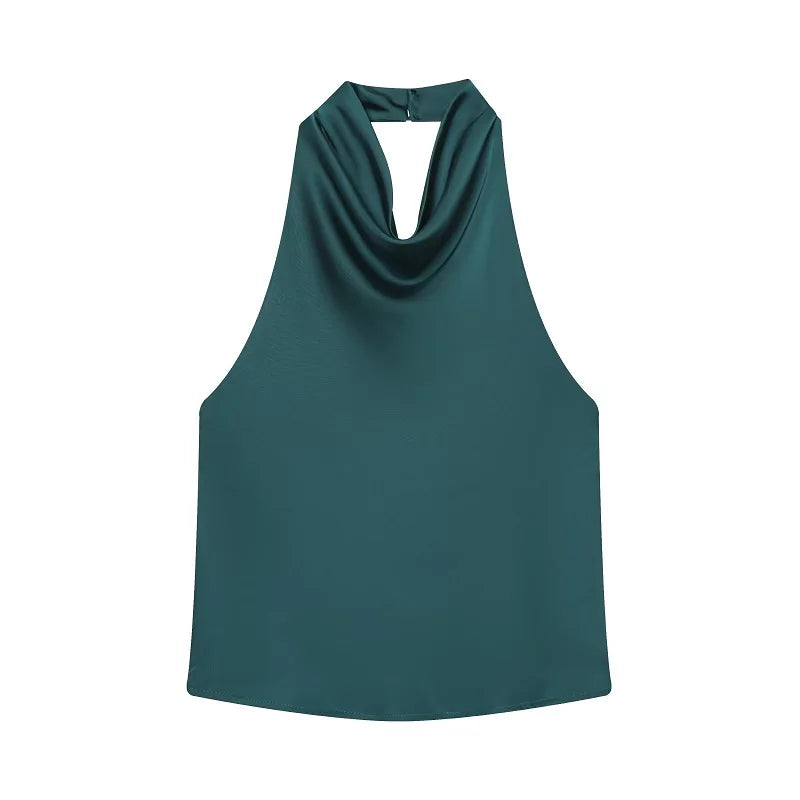 SELÈNE★STAR | Top de cuello halter Star