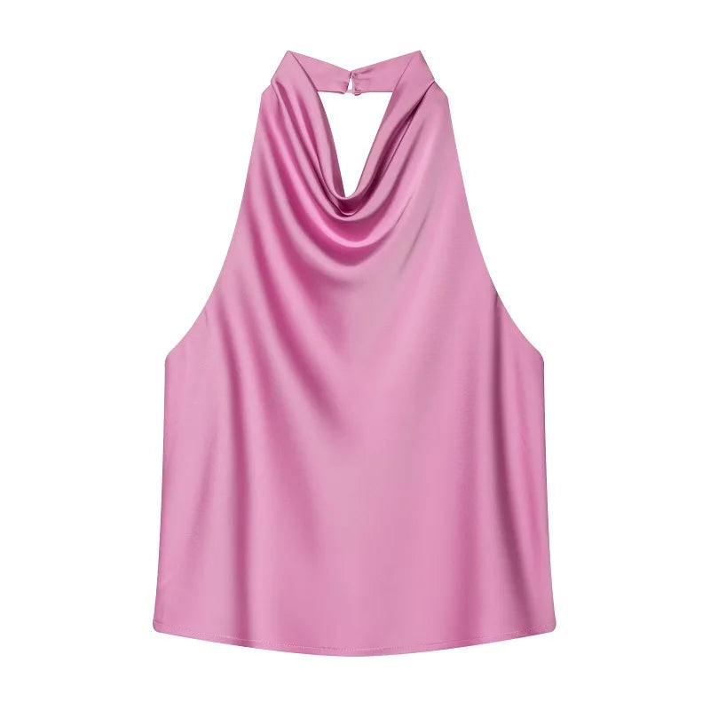 SELÈNE★STAR | Top de cuello halter Star