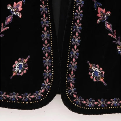 SELÈNE★STAR | Chaleco bordado floral