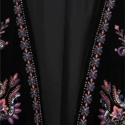 SELÈNE★STAR | Chaleco bordado floral
