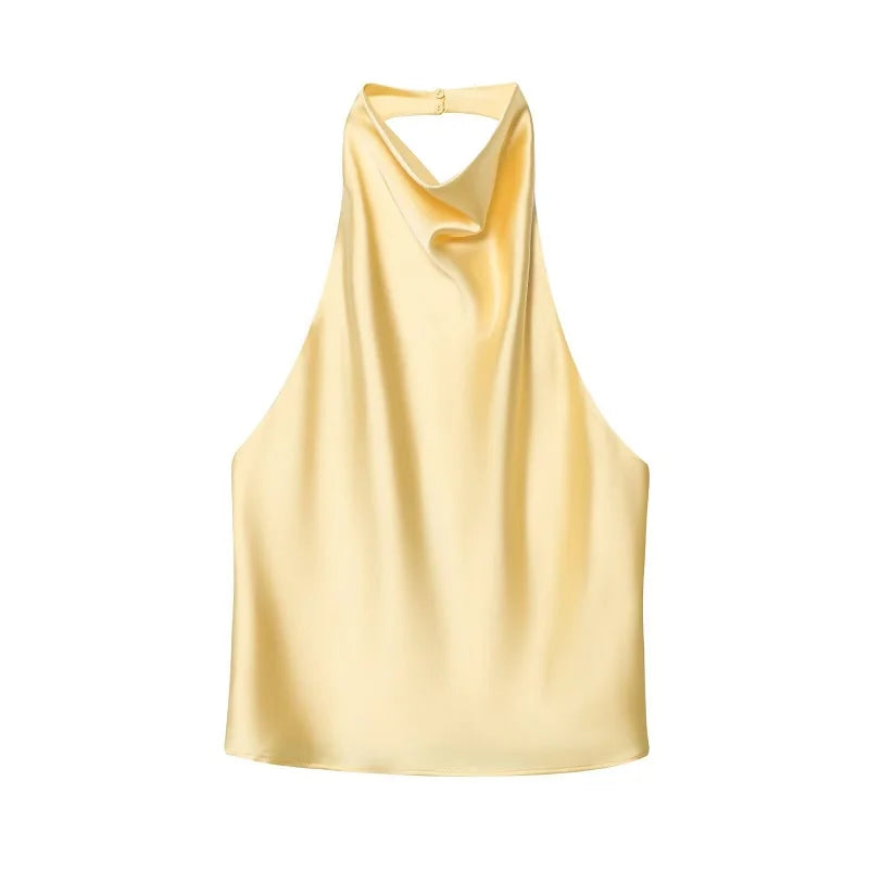 SELÈNE★STAR | Top de cuello halter Star