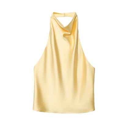 SELÈNE★STAR | Top de cuello halter Star