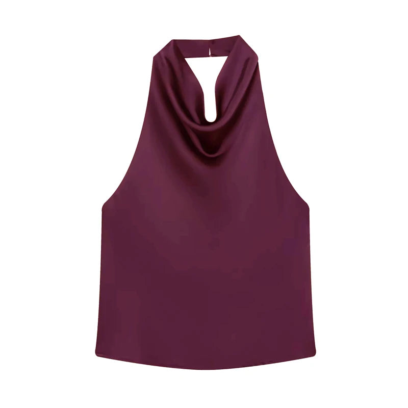 SELÈNE★STAR | Top de cuello halter Star
