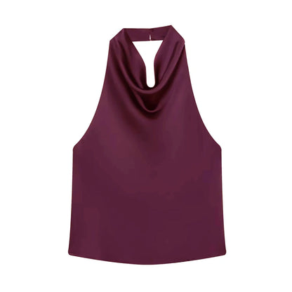 SELÈNE★STAR | Top de cuello halter Star