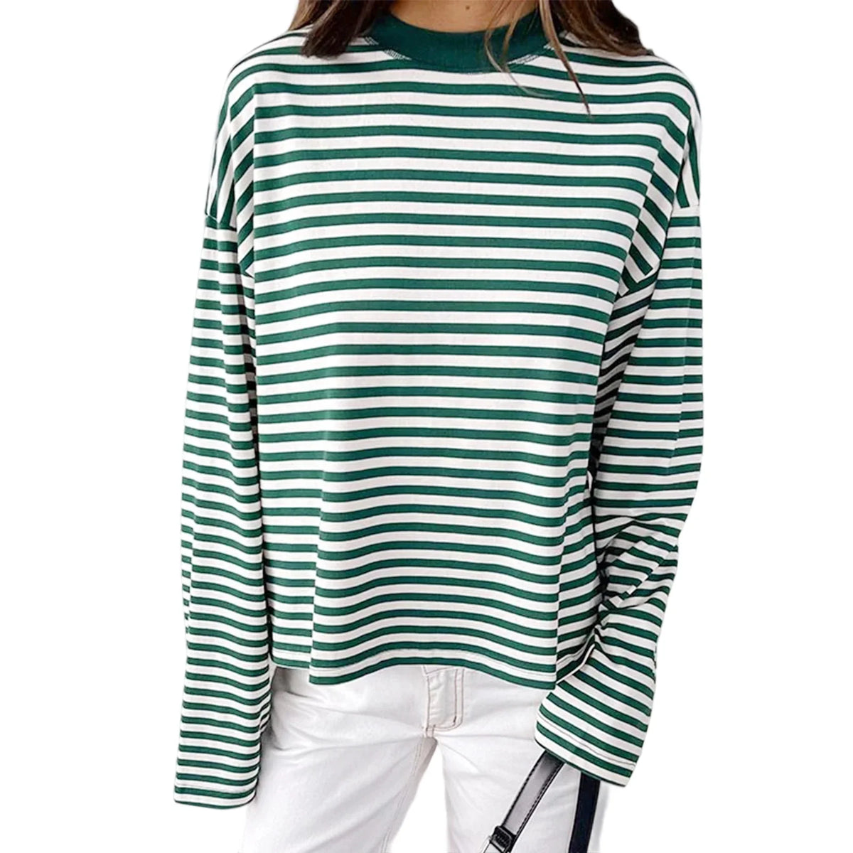 SELÈNE★STAR | Camiseta mangas largas rayas