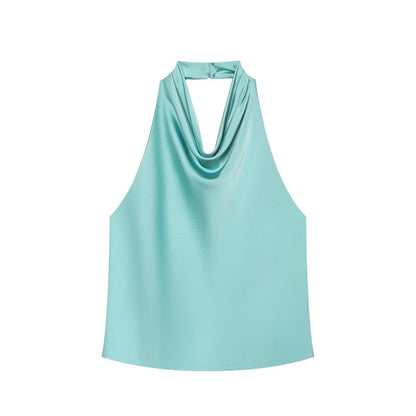 SELÈNE★STAR | Top de cuello halter Star