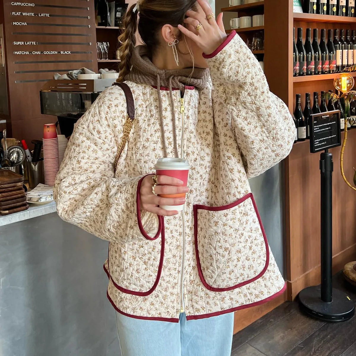 SELÈNE★STAR | Chaqueta padded selène