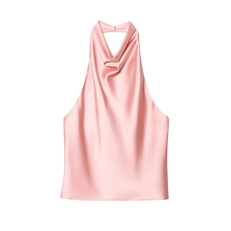 SELÈNE★STAR | Top de cuello halter Star