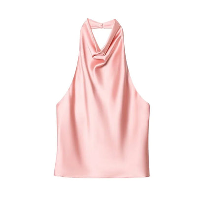 SELÈNE★STAR | Top de cuello halter Star