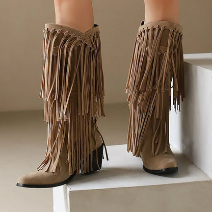 SELÈNE★STAR | Botas Cowboy Desert Star
