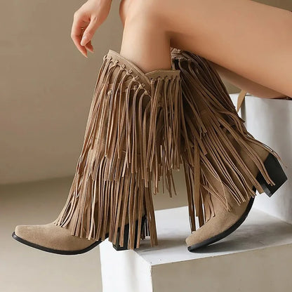 SELÈNE★STAR | Botas Cowboy Desert Star