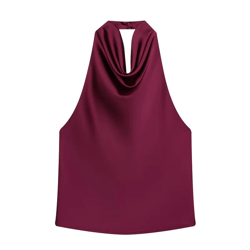 SELÈNE★STAR | Top de cuello halter Star