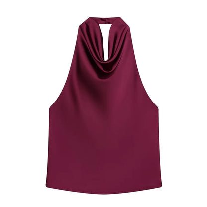 SELÈNE★STAR | Top de cuello halter Star