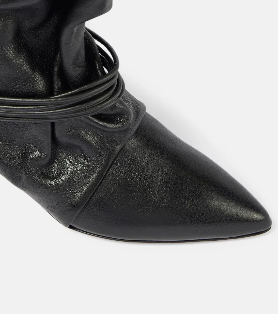 SELÈNE★STAR | Botas de Piel con Flecos