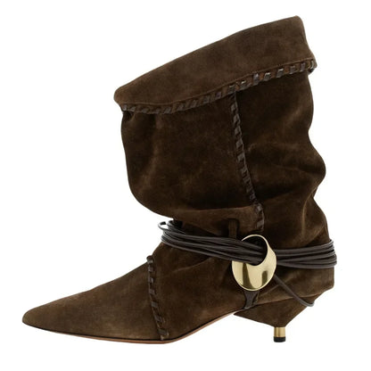 SELÈNE★STAR | Botas Piel con Hebilla