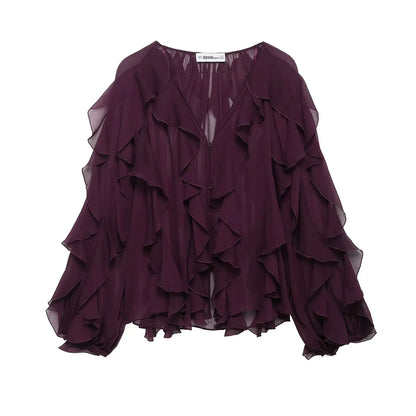 SELÈNE★STAR | Blusa ruffled