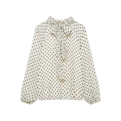 SELÈNE★STAR | Blusa Polka Dots