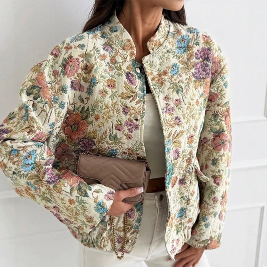 SELÈNE★STAR | Chaqueta flor bella