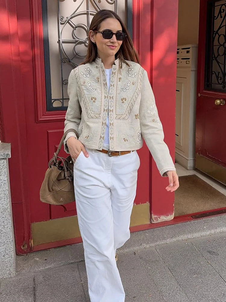 SELÈNE★STAR | Chaqueta bordada selène
