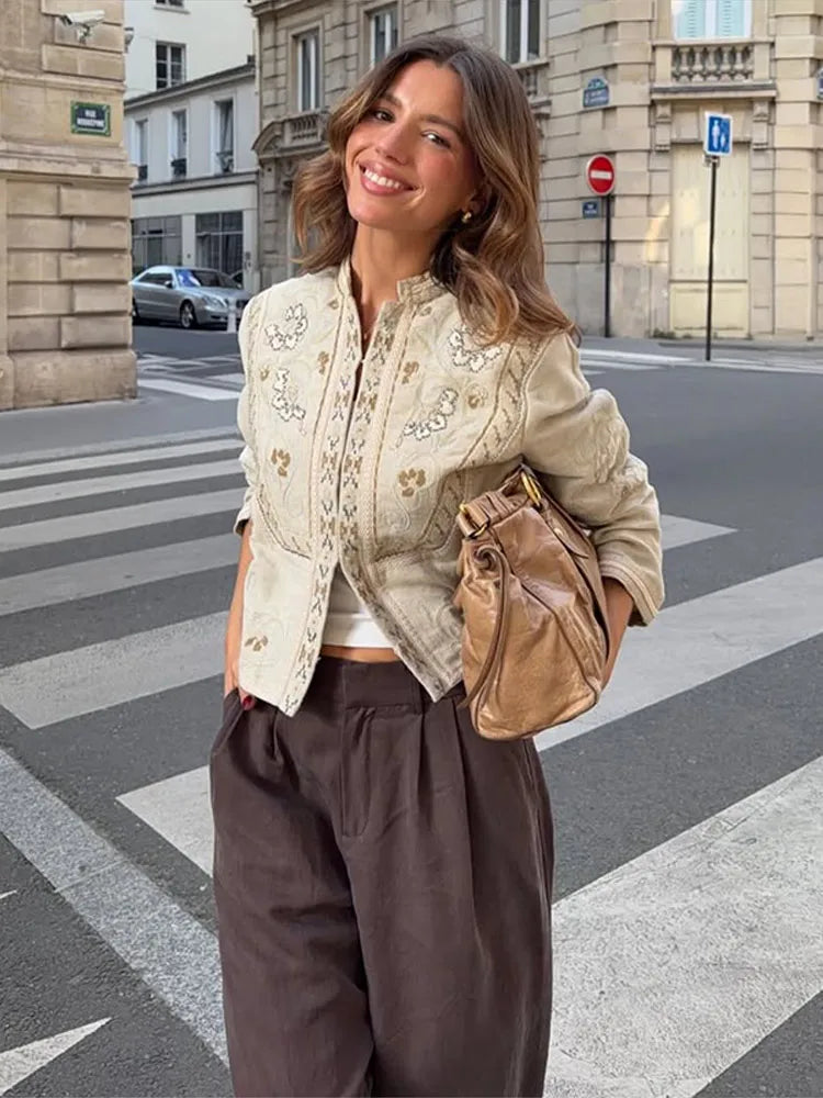 SELÈNE★STAR | Chaqueta bordada selène
