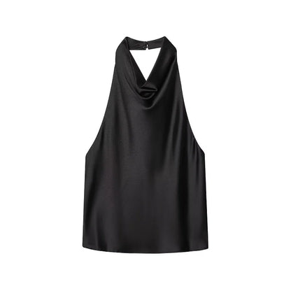 SELÈNE★STAR | Top de cuello halter Star
