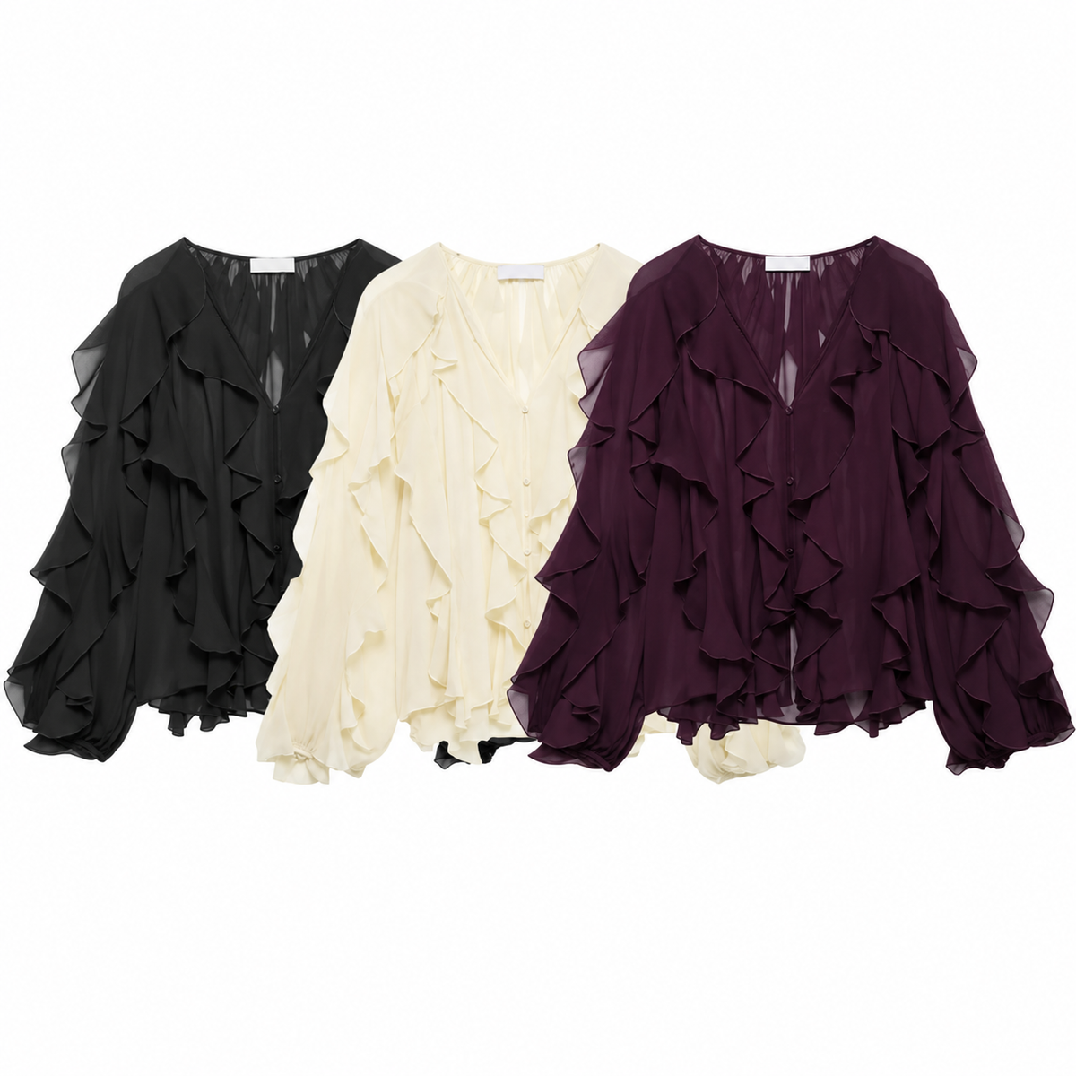 SELÈNE★STAR | Blusa ruffled